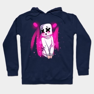 Marshmello Girl / cute music art Hoodie